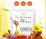 ماسک صورت (سه بسته ای) ورقه ای زوزو مدل عسلی zozu honey face mask weight - تصویر 2