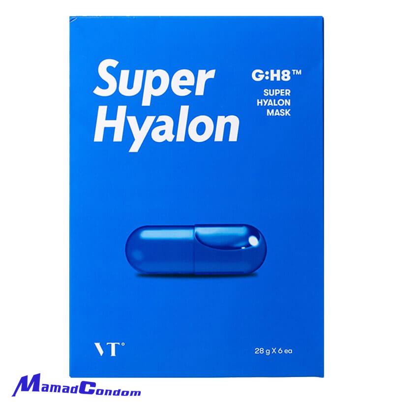 super hyaluron mamadcondom (3) ماسک صورت ورقه ای (سه بسته ای) براق کننده سوپر هیالون سیپلنت super hyalon - تصویر 1
