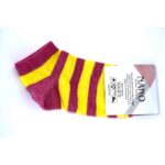 جوراب راه راه رنگهای شاد روشن کد96 - تصویر 7