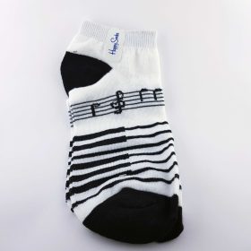 جوراب طرح نوت موسیقی کد 2