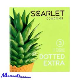کاندوم خاردار اسکارلت 3 عددی مدل DOTTED EXTRA