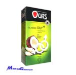 کاندوم فوق نازک و ساده روان کننده نارگیلی12عددی Classic Oily Plus 12 Pcs Condom - Ours